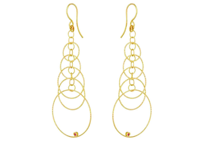 Gold Plated | Chandelier Earrings